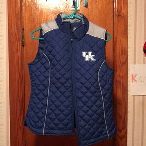 Kentucky puffer vest